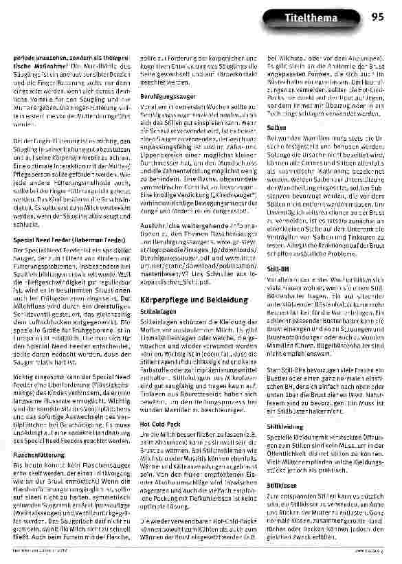 Vorschauseite 4: Stillhilfsmittel