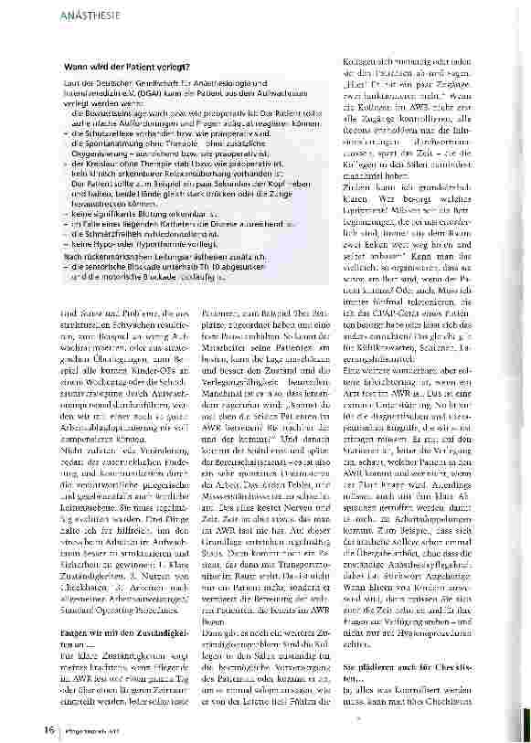 Vorschauseite 3: Wichtige Schnittstelle, die reibungslos laufen muss