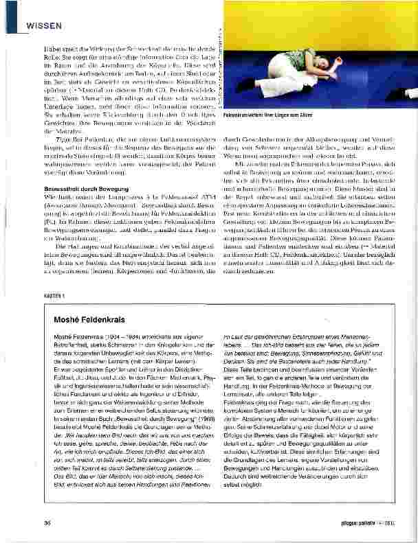 Vorschauseite 2: Feldenkrais - mit dem Körper lernen
