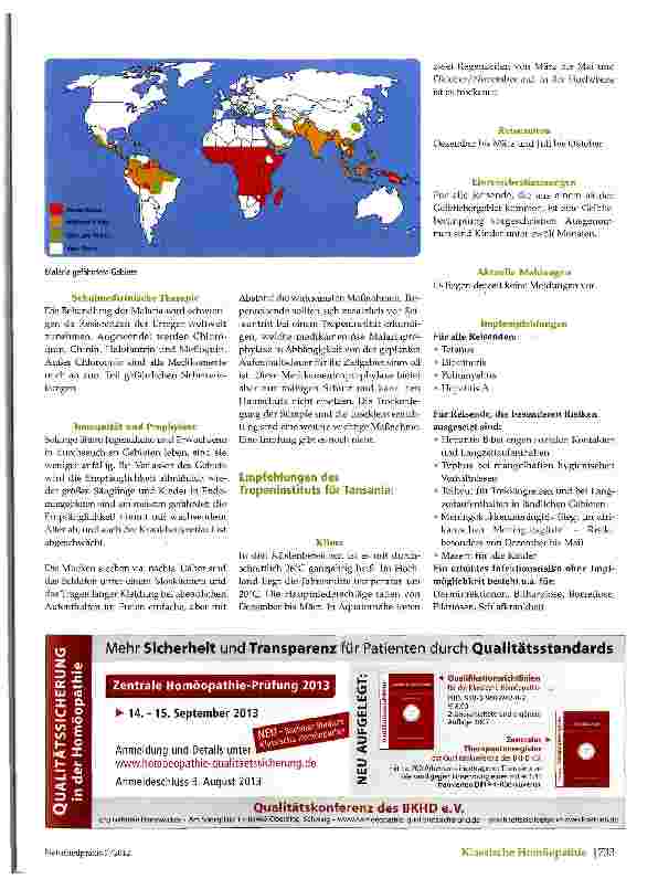 Vorschauseite 5: Malaria - Eine kritische Betrachtung dieser Krankheit aufgrund eines Erfahrungsberichts aus Tansania
