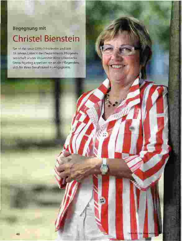 Vorschauseite 1: Begegnung mit Christel Bienstein
