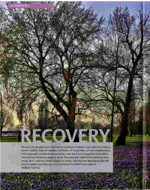 Vorschauseite 1: Recovery