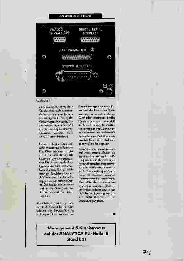 Vorschauseite 3: Digitale Archivierung unter Einsatz eines scannergestützten Archivier-Systems
