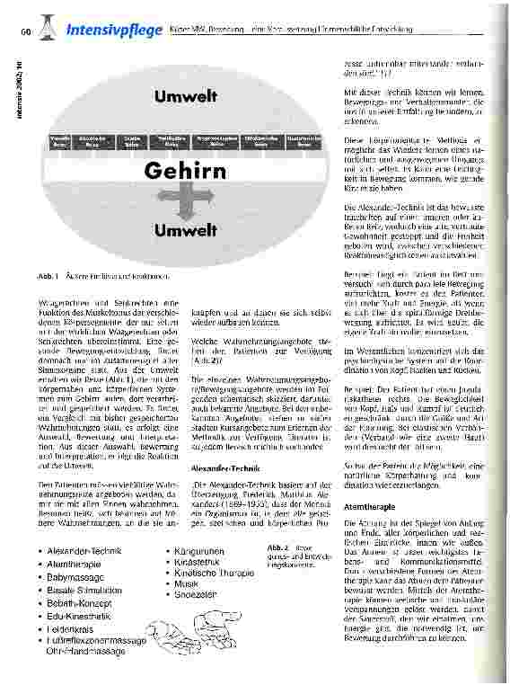 Vorschauseite 2: Bewegung - eine Voraussetzung für menschliche Entwicklung