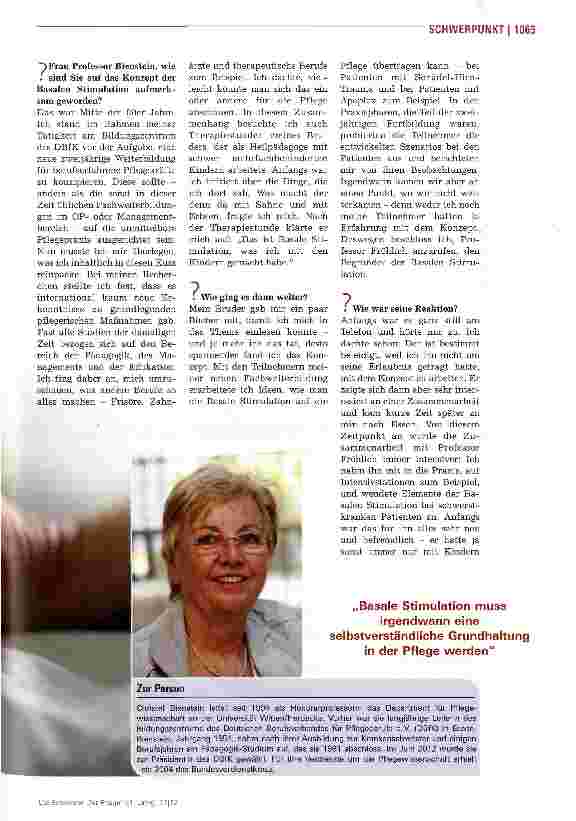Vorschauseite 2: Dem Patienten etwas Gutes tun