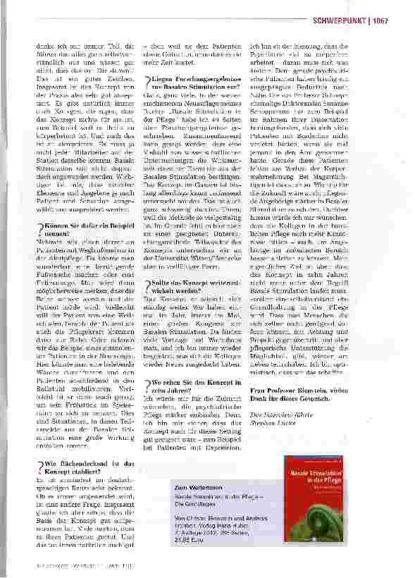 Vorschauseite 4: Dem Patienten etwas Gutes tun