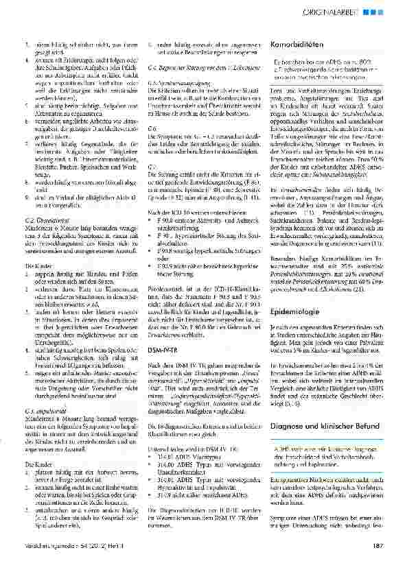 Vorschauseite 2: ADHS als Begutachtungsproblem bei Erwachsenen