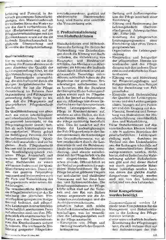 Vorschauseite 3: Pflege braucht Eliten