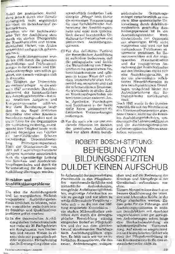 Vorschauseite 6: Pflege braucht Eliten