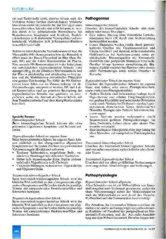 Vorschauseite 3: Die Definition der Schockformen