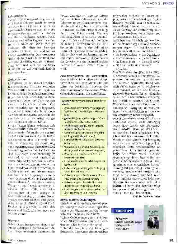 Vorschauseite 2: Anti-oder Pro-Aging?
