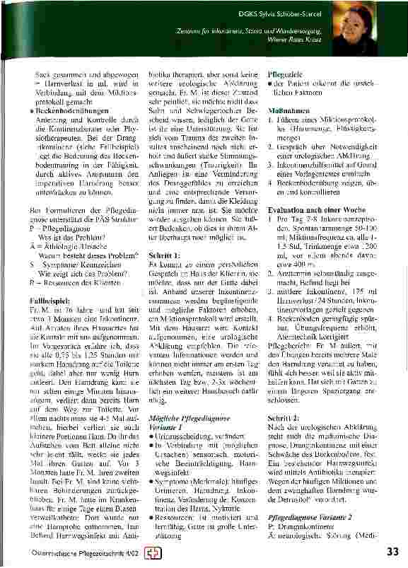 Vorschauseite 2: Pflege bei Inkontinenz im extramuralen Bereich