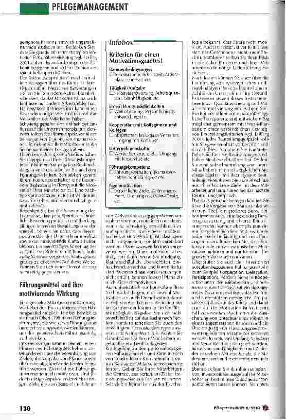 Vorschauseite 2: Flexibel führen verspricht Erfolg