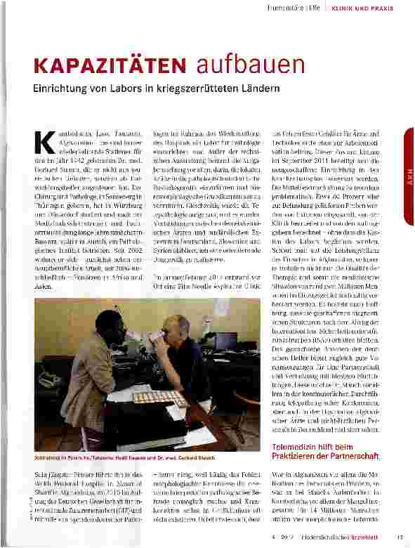 Vorschauseite 1: KAPAZITÄTEN aufbauen
