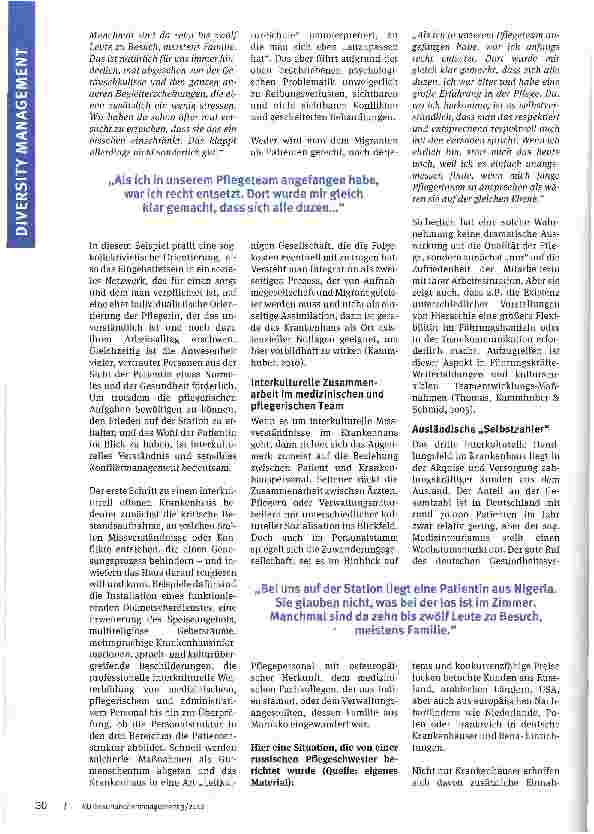 Vorschauseite 3: Interkulturelle Kompetenz in Krankenhäusern