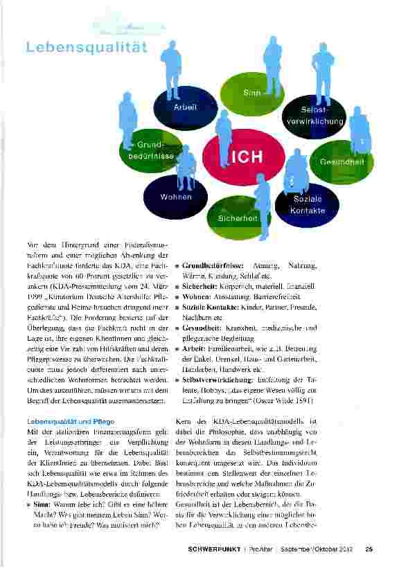 Vorschauseite 3: Pflegeorganisation in den unterschiedlichen Generationen des AltenwohnbausKonsequenzen für die Fachkraftquote