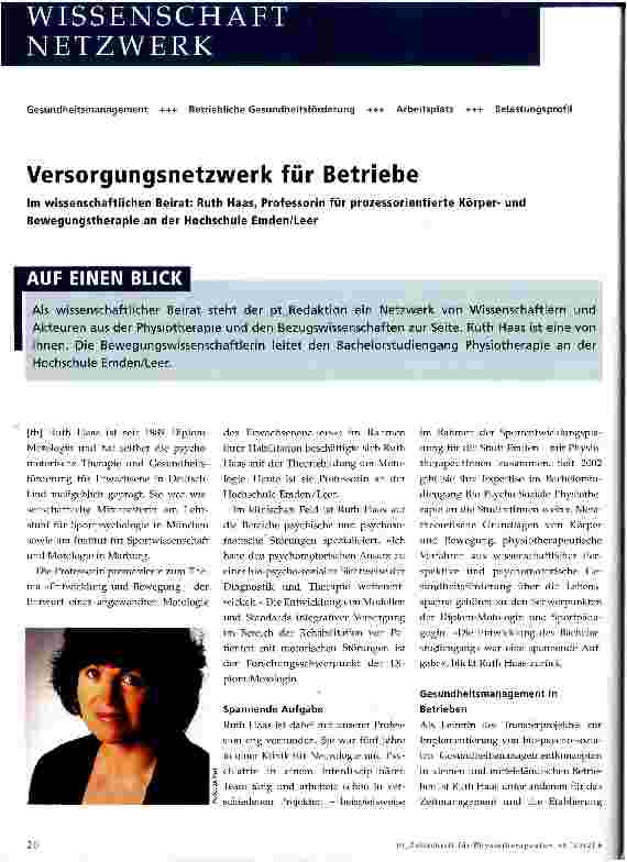 Vorschauseite 1: Versorgungsnetzwerk für Betriebe