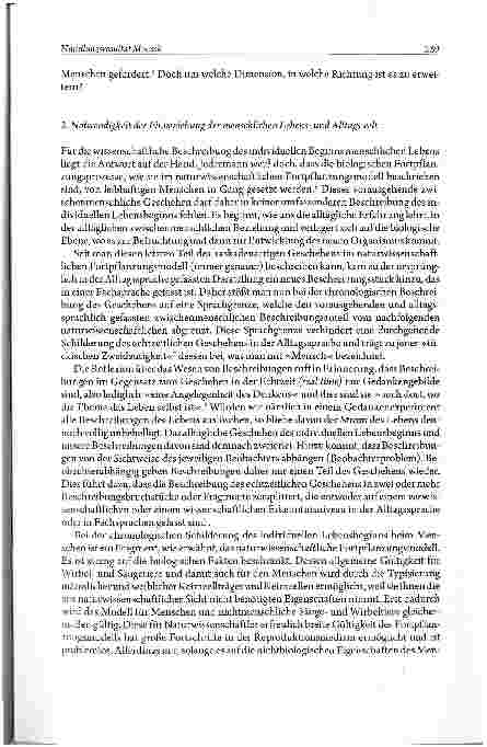 Vorschauseite 3: Handlungsresultat Mensch Zum Beginn individuellen menschlichen Lebens