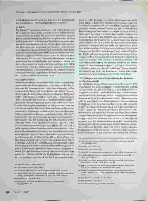 Vorschauseite 5: Das Beamtenstreikverbotsurteil des BVerfG vom 12.6.2018 - Garant des personalvertretungsrechtlichen Gruppenprinzips (§ 5 BPersVG)