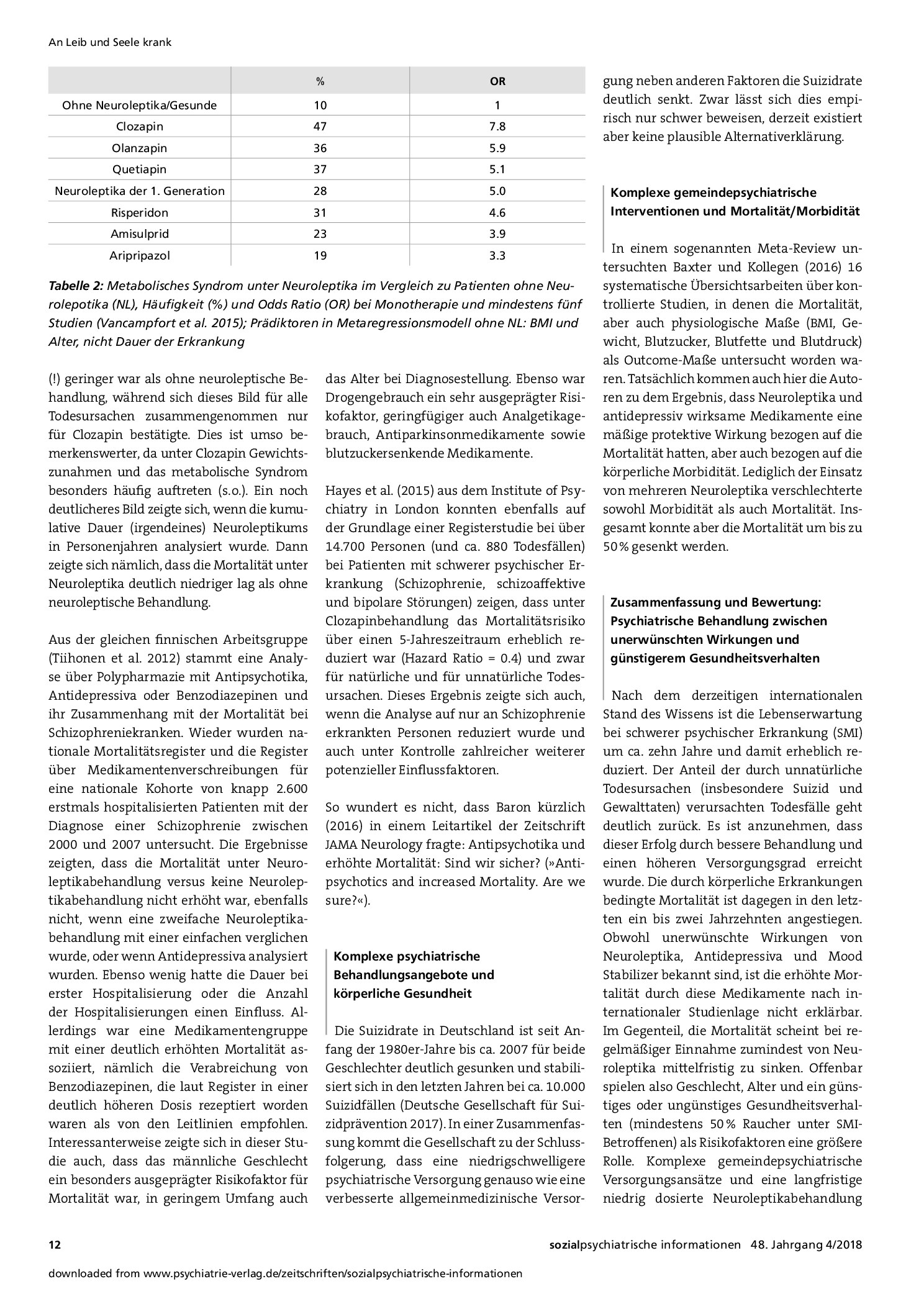 Vorschauseite 3: Macht Psychiatrie krank? Psychiatrische Behandlungsmaßnahmen als Ursache somatischer Erkrankungen?