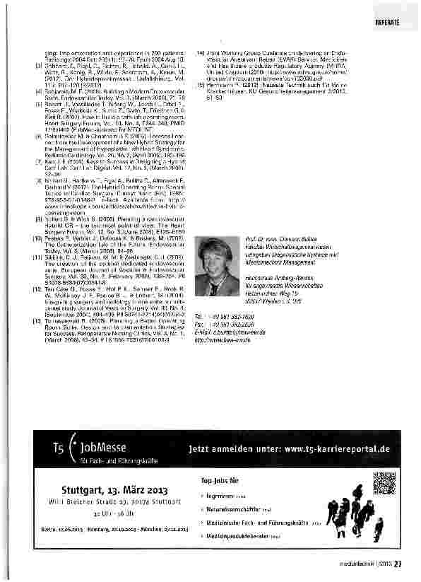 Vorschauseite 6: Der Hybrid-OP: Gibt es bereits einen Standard?