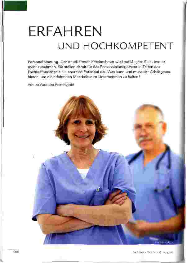 Vorschauseite 1: ERFAHREN UND HOCHKOMPETENT