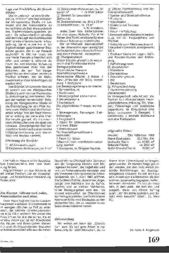 Vorschauseite 4: Altenzentrum Fischerstr. in Hannover