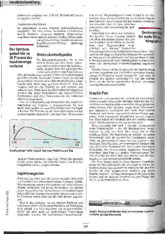 Vorschauseite 3: Pens und Pumpen Insulin-Behandlung und Injektionsgeräte