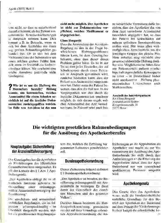 Vorschauseite 5: Risiken der Aut-idem-Regelung für alle Beteiligten