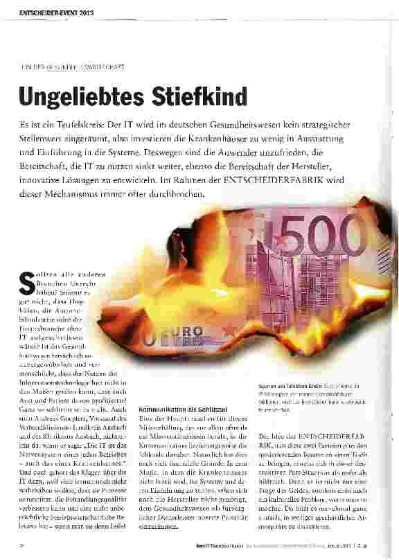 Vorschauseite 1: Ungeliebtes Stiefkind