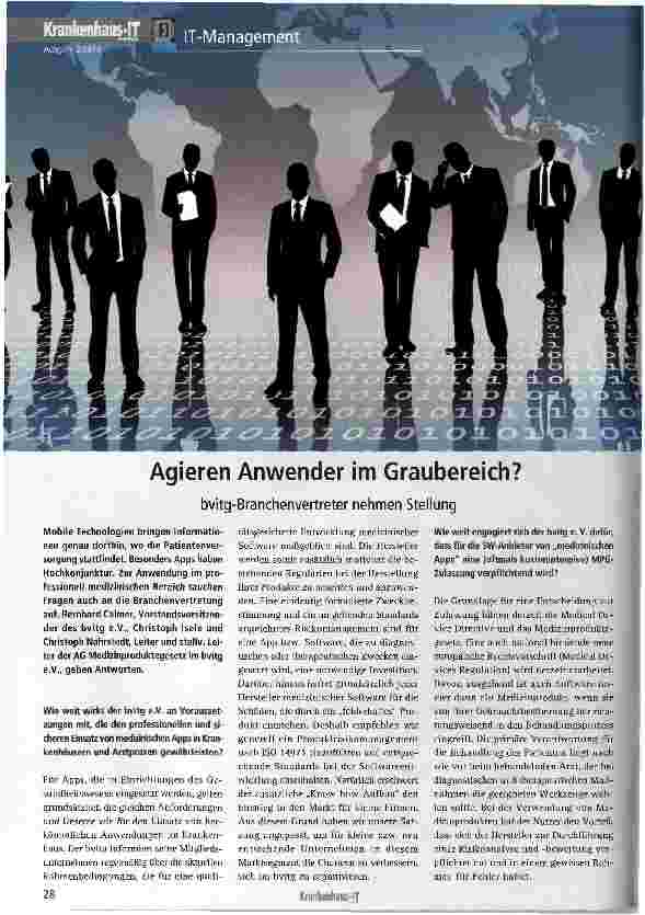 Vorschauseite 1: Agieren Anwender im Graubereich?