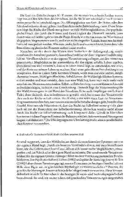 Vorschauseite 5: Neuronale Plastizität und Autonomie Chancen und Risiken des Wissens über die Veränderbarkeit des Gehirns