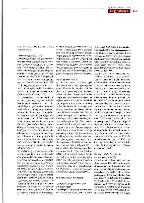 Vorschauseite 5: Freiwilliger Verzicht auf Nahrung und Flüssigkeit in der Palliative Care: ein Mapping Review
