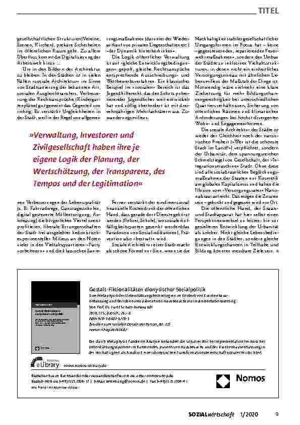 Vorschauseite 3: Integrationsmaschine Stadt