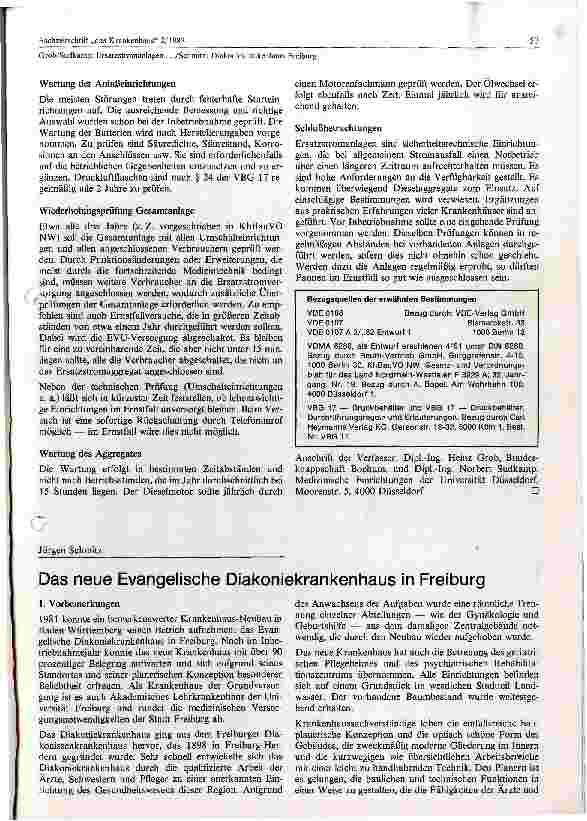 Vorschauseite 5: Ersatzstromanlagen: Richtige Auswahl planmäßige Prüfungen u. Erprobungen sichern eine hohe Verfügbarkeit