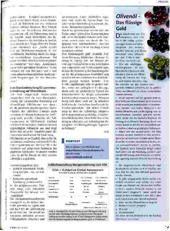 Vorschauseite 2: Vorteile mediterraner Kost auch für Mangelernährte