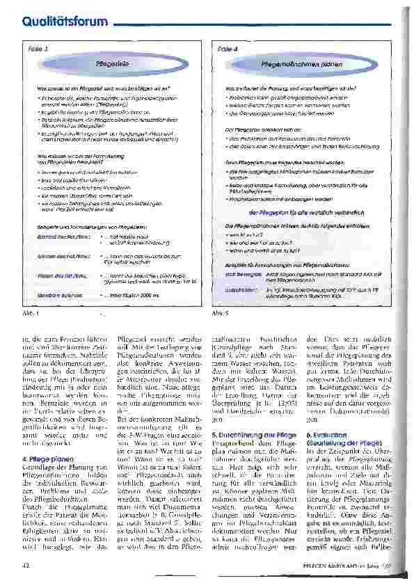 Vorschauseite 4: Nützliche Konzepte für In-House-Schulungen Teil 2: Pflegeprozessarbeit