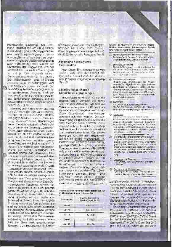 Vorschauseite 2: Differentialdiagnose und Therapie der zerebralen Insuffizienz