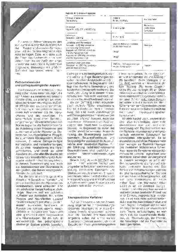 Vorschauseite 5: Differentialdiagnose und Therapie der zerebralen Insuffizienz