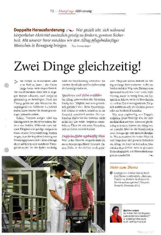 Vorschauseite 1: Zwei Dinge gleichzeitig!