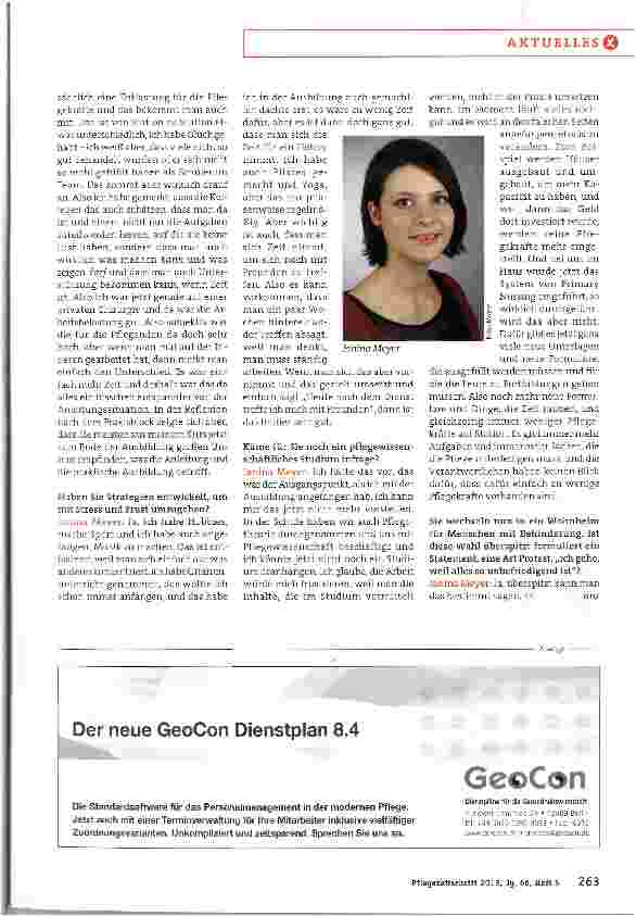 Vorschauseite 2: „Die jetzige Situation gefällt mir gar nicht