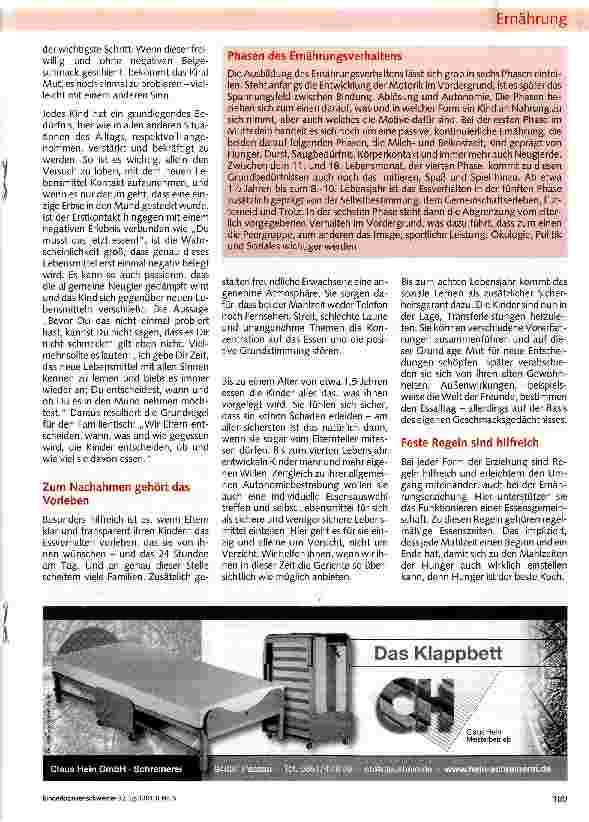 Vorschauseite 2: Ernährungserziehung