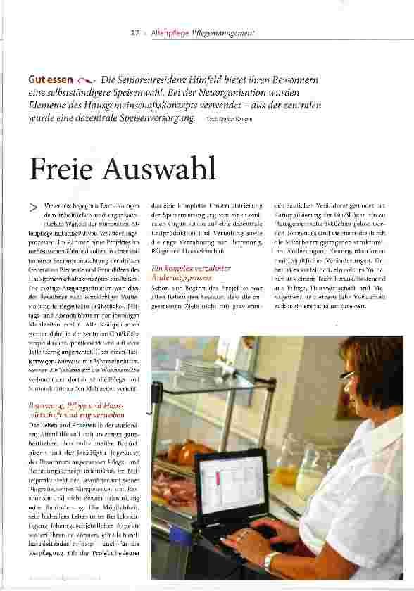 Vorschauseite 1: Freie Auswahl