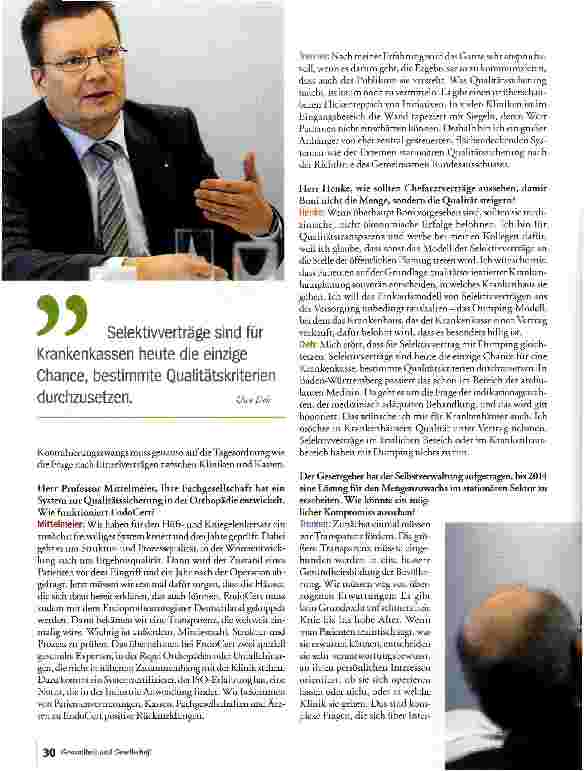 Vorschauseite 5: „Intransparenz lädt zu Missbrauch ein
