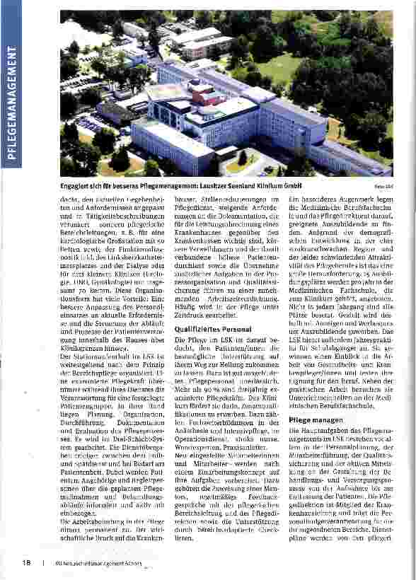 Vorschauseite 2: Pflege managen
