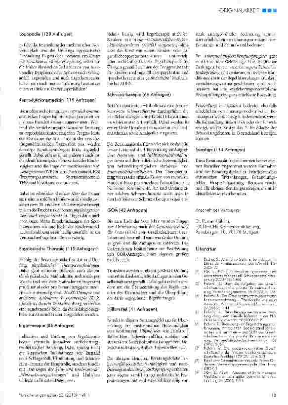 Vorschauseite 5: Versicherungsmedizinische Beratung in der PKV-was fragen private Krankenversicherer ihren Gesellschaftsarzt?