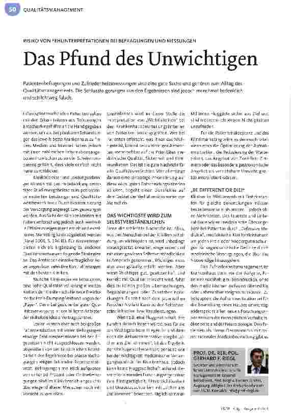 Vorschauseite 1: Das Pfund des Unwichtigen