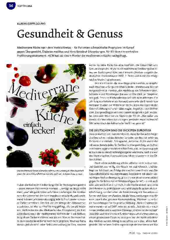 Vorschauseite 1: Gesundheit & Genuss