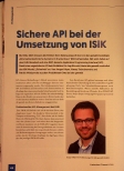 Vorschauseite 1: Sichere API bei der Umsetzung von ISIC