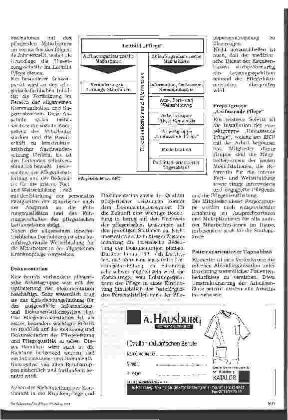 Vorschauseite 3: Das RehabilitationsKrankenhaus Ulm Ein gemeinsamer Weg in Sachen Pflege